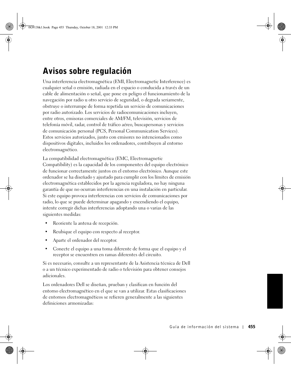 Avisos sobre regulación | Dell C/Dock II Expansion Station User Manual | Page 457 / 532