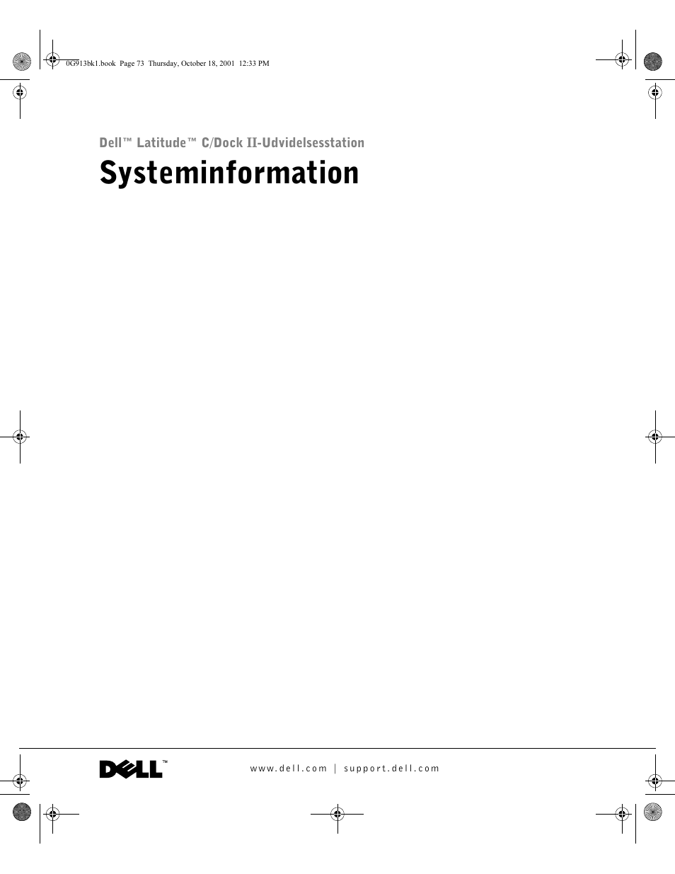 Systeminformation | Dell C/Dock II Expansion Station User Manual | Page 75 / 532