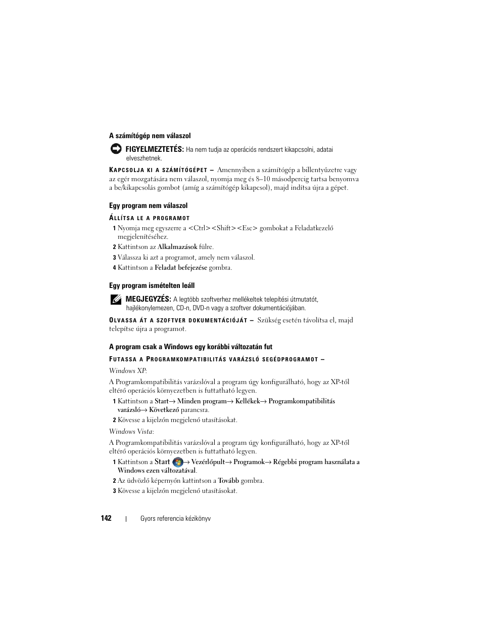 Dell Latitude D430 (Mid 2007) User Manual | Page 142 / 244