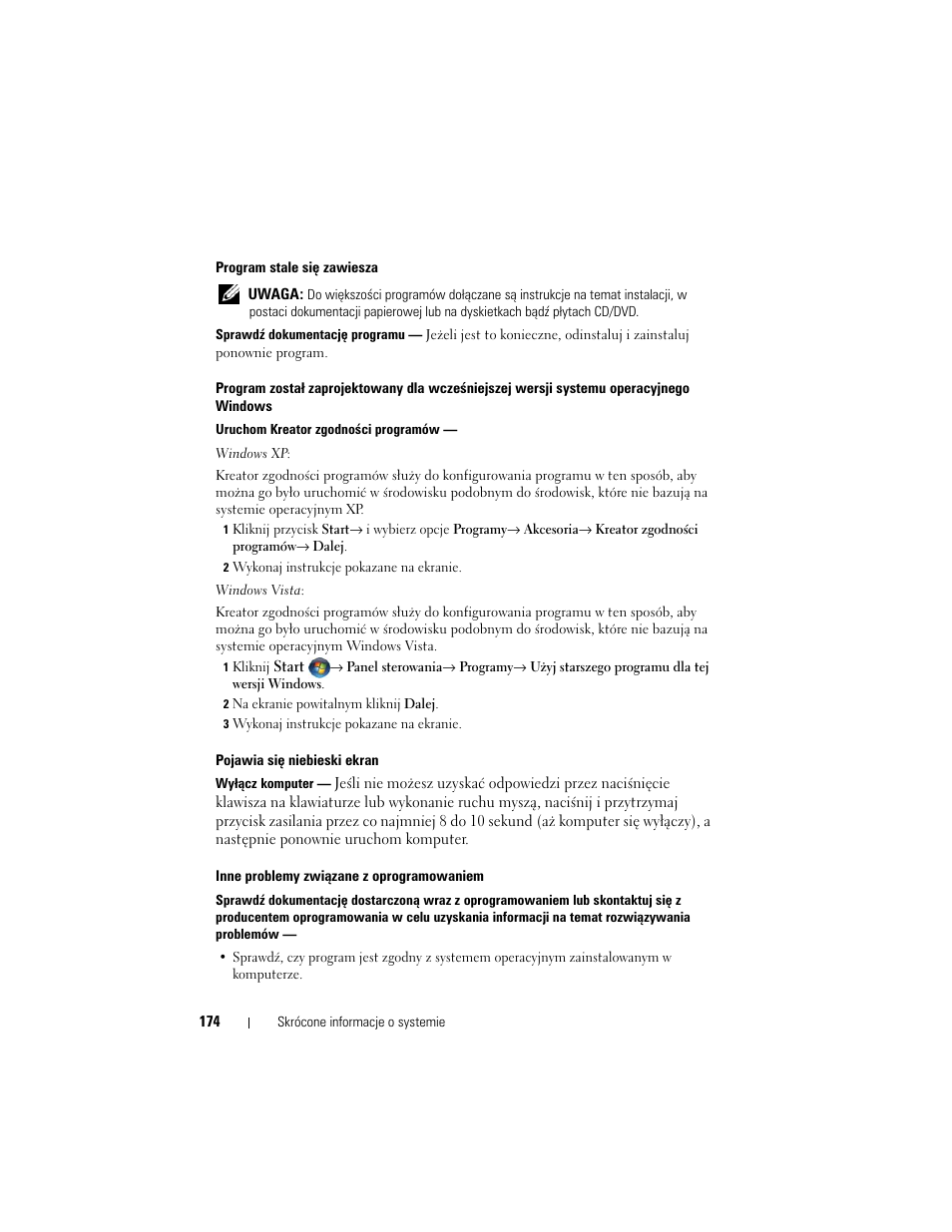 Dell Latitude D430 (Mid 2007) User Manual | Page 174 / 244