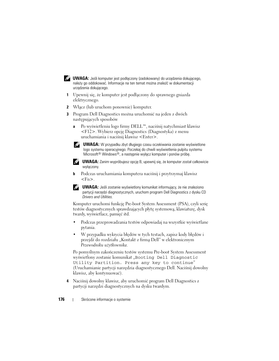 Dell Latitude D430 (Mid 2007) User Manual | Page 176 / 244