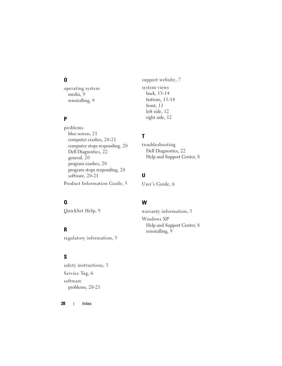 Dell Latitude D430 (Mid 2007) User Manual | Page 28 / 244