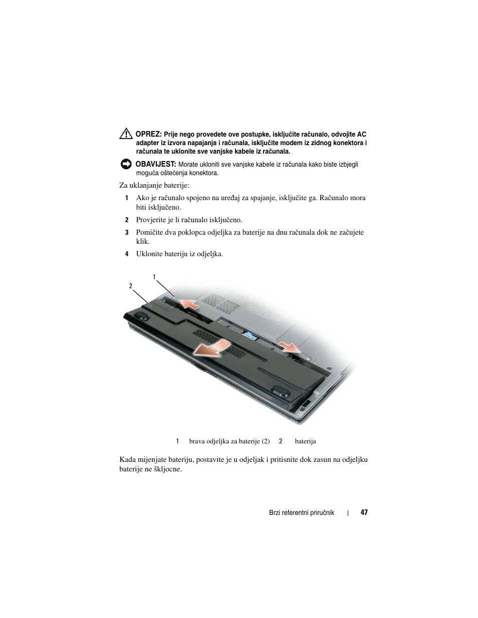 Dell Latitude D430 (Mid 2007) User Manual | Page 47 / 244