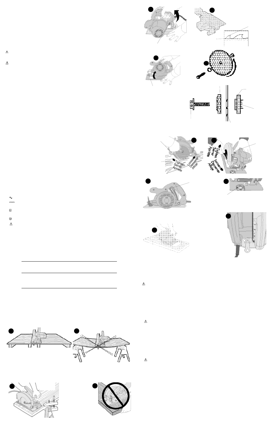 Black & Decker CS1010 User Manual | Page 2 / 6