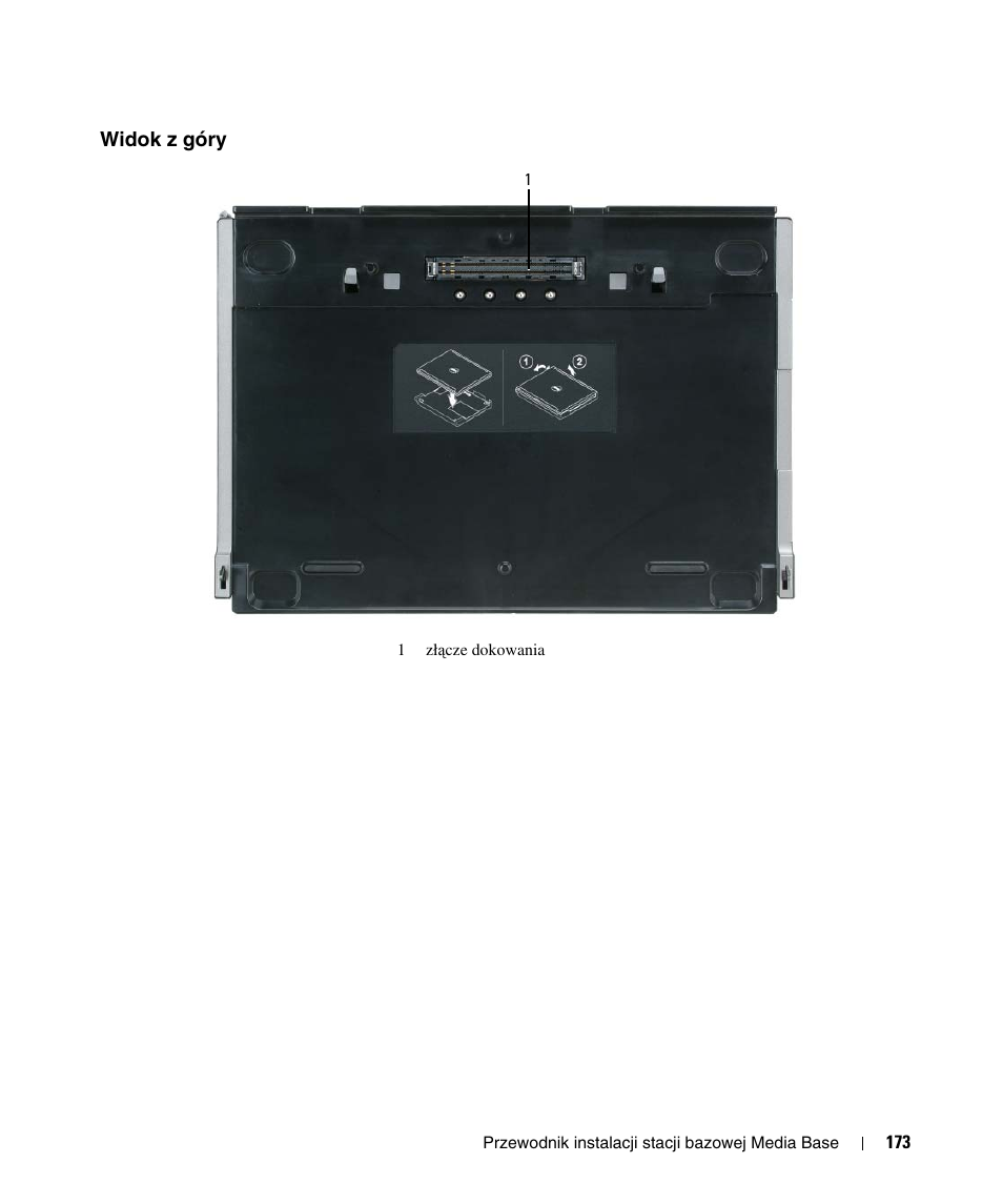 Widok z góry | Dell Latitude D430 (Mid 2007) User Manual | Page 175 / 250