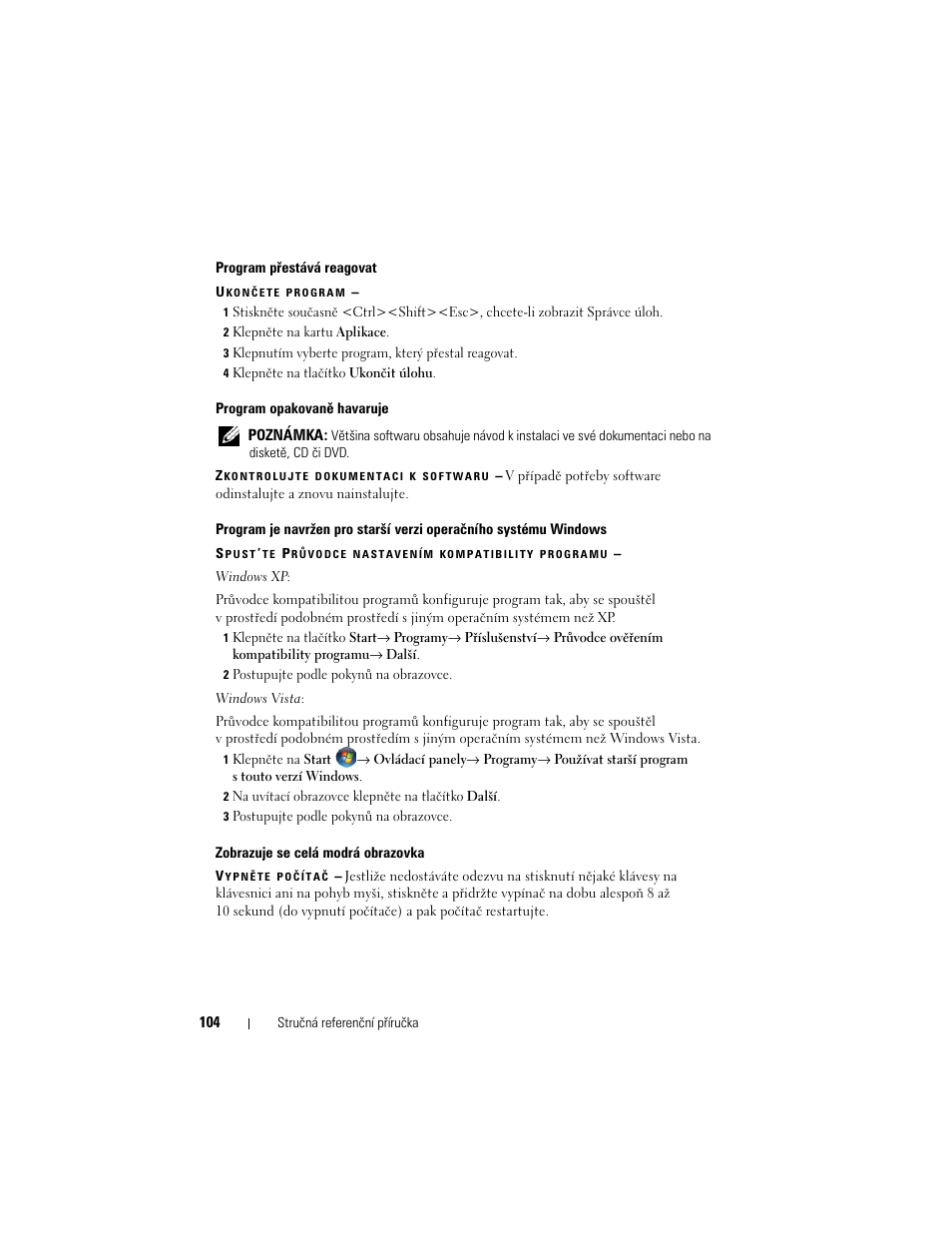 Dell Latitude D530 (Early 2008) User Manual | Page 104 / 232