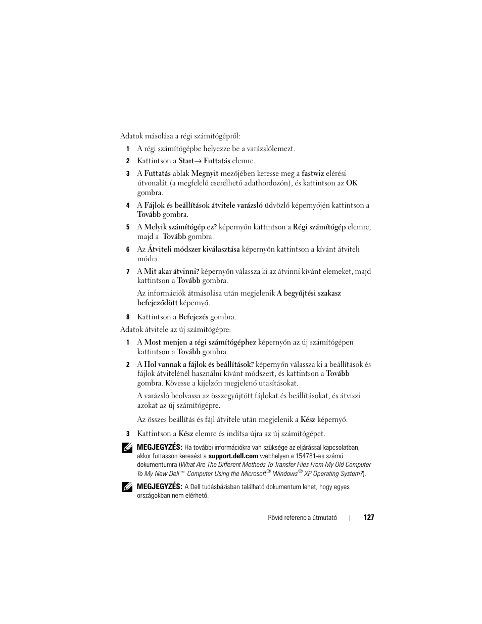 Dell Latitude D530 (Early 2008) User Manual | Page 127 / 232