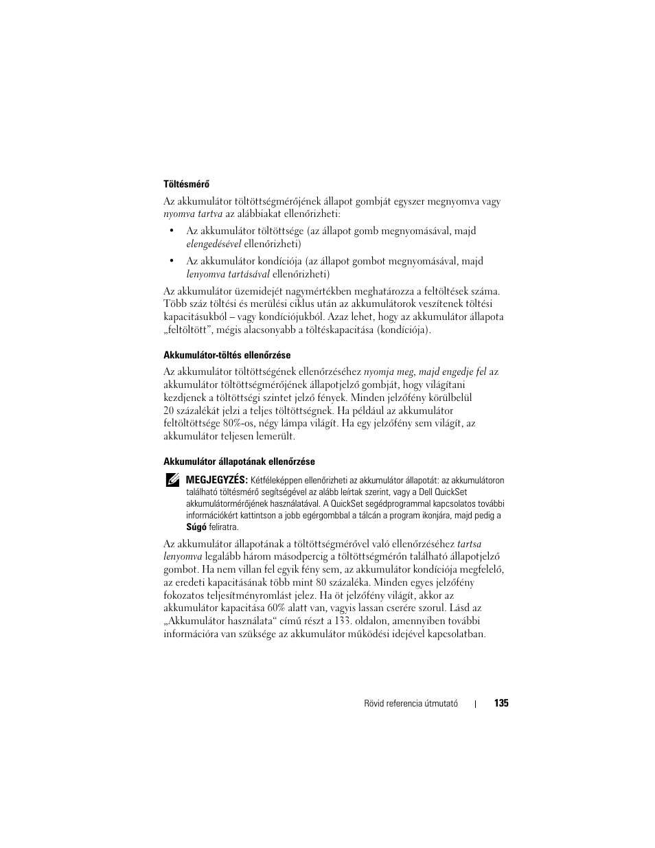 Dell Latitude D530 (Early 2008) User Manual | Page 135 / 232