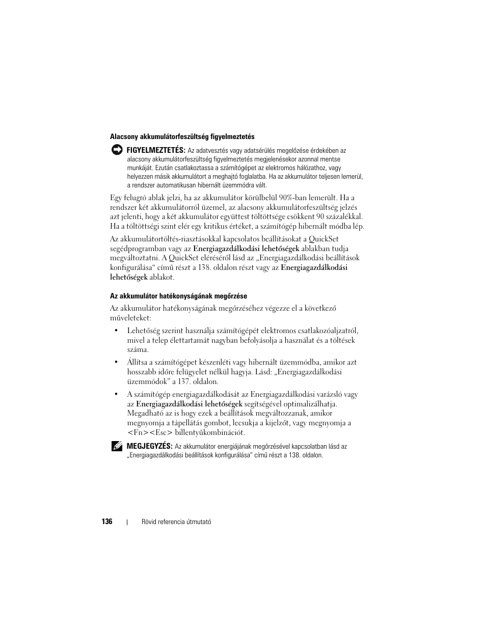 Dell Latitude D530 (Early 2008) User Manual | Page 136 / 232