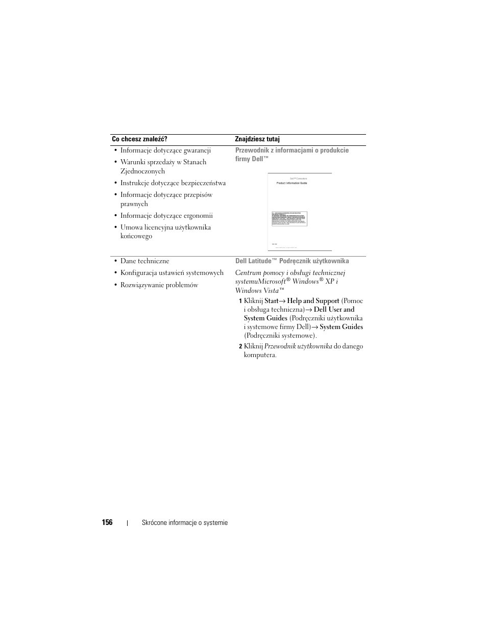 Dell Latitude D530 (Early 2008) User Manual | Page 156 / 232