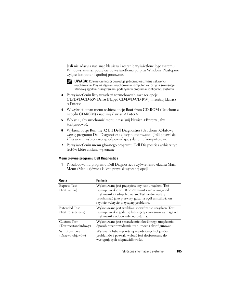 Dell Latitude D530 (Early 2008) User Manual | Page 185 / 232