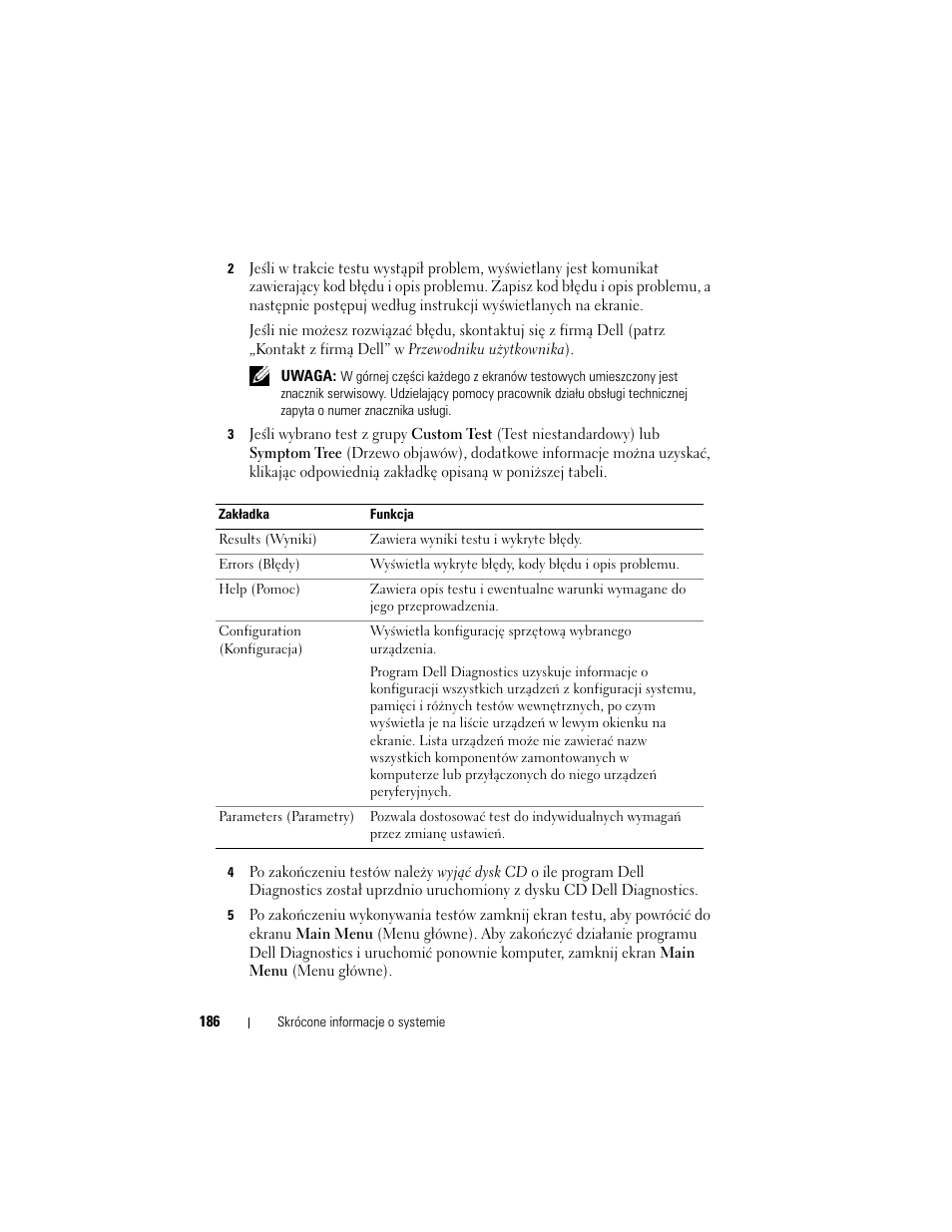 Dell Latitude D530 (Early 2008) User Manual | Page 186 / 232