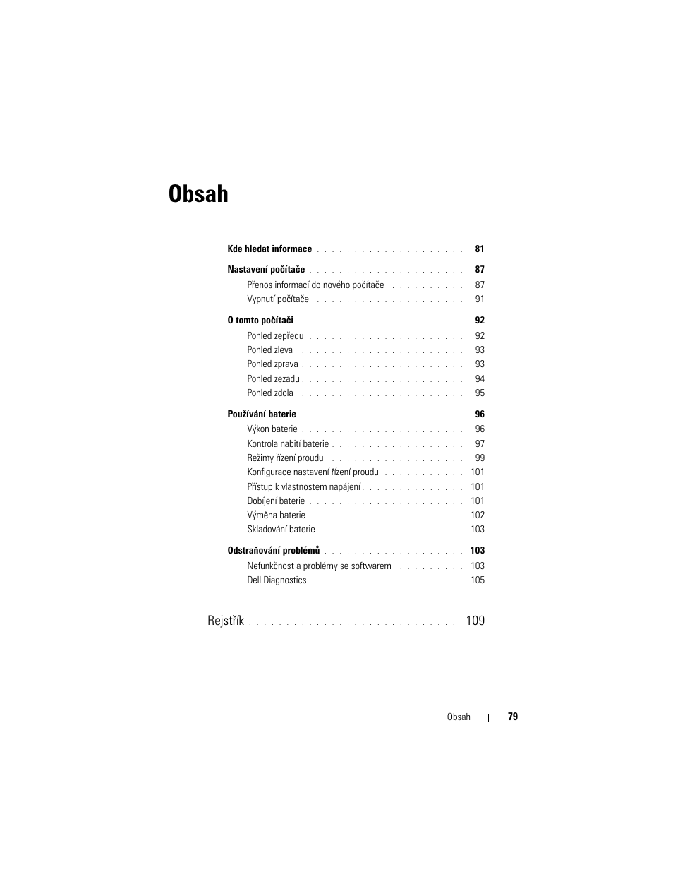 Dell Latitude D530 (Early 2008) User Manual | Page 79 / 232