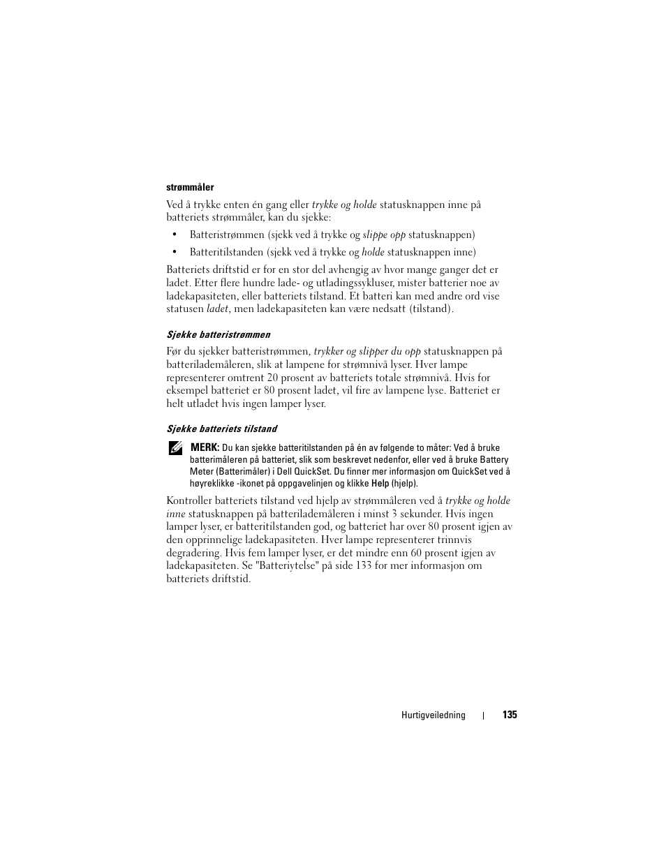 Dell Precision M6300 (Late 2007) User Manual | Page 135 / 266
