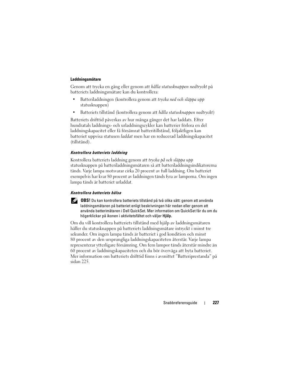 Dell Precision M6300 (Late 2007) User Manual | Page 227 / 266