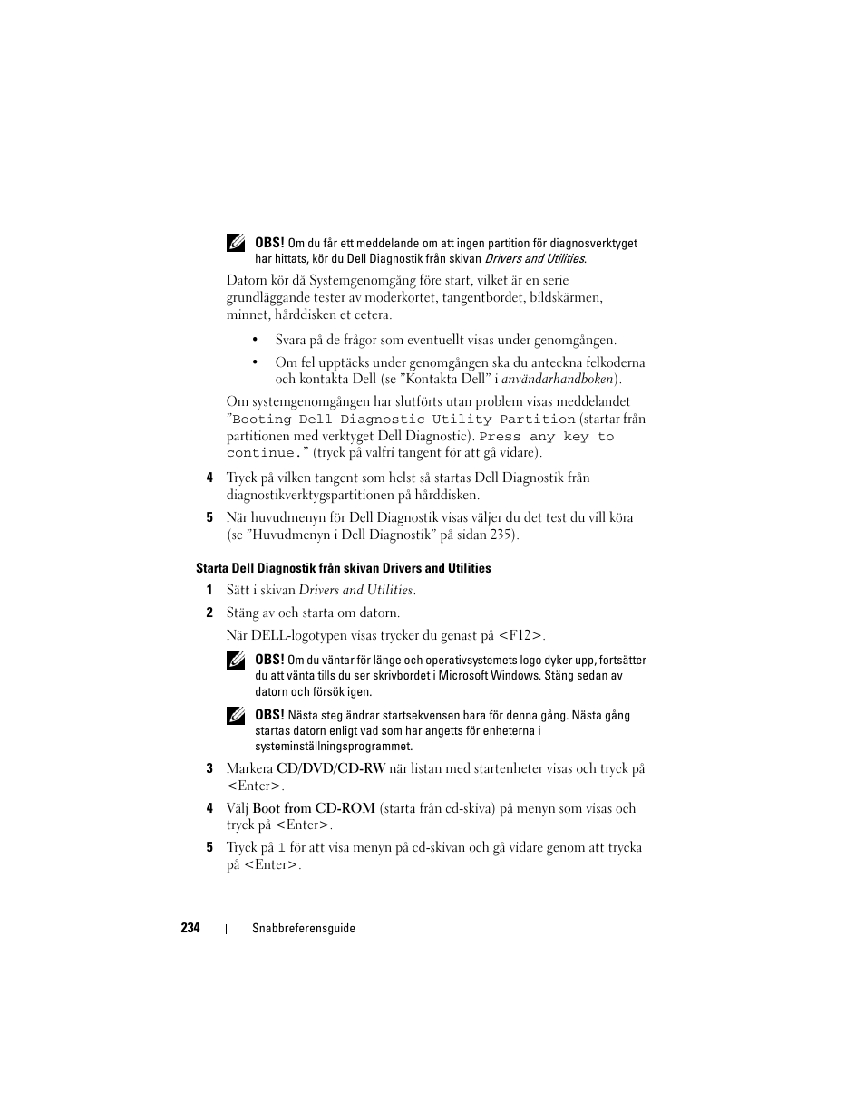 Dell Precision M6300 (Late 2007) User Manual | Page 234 / 266
