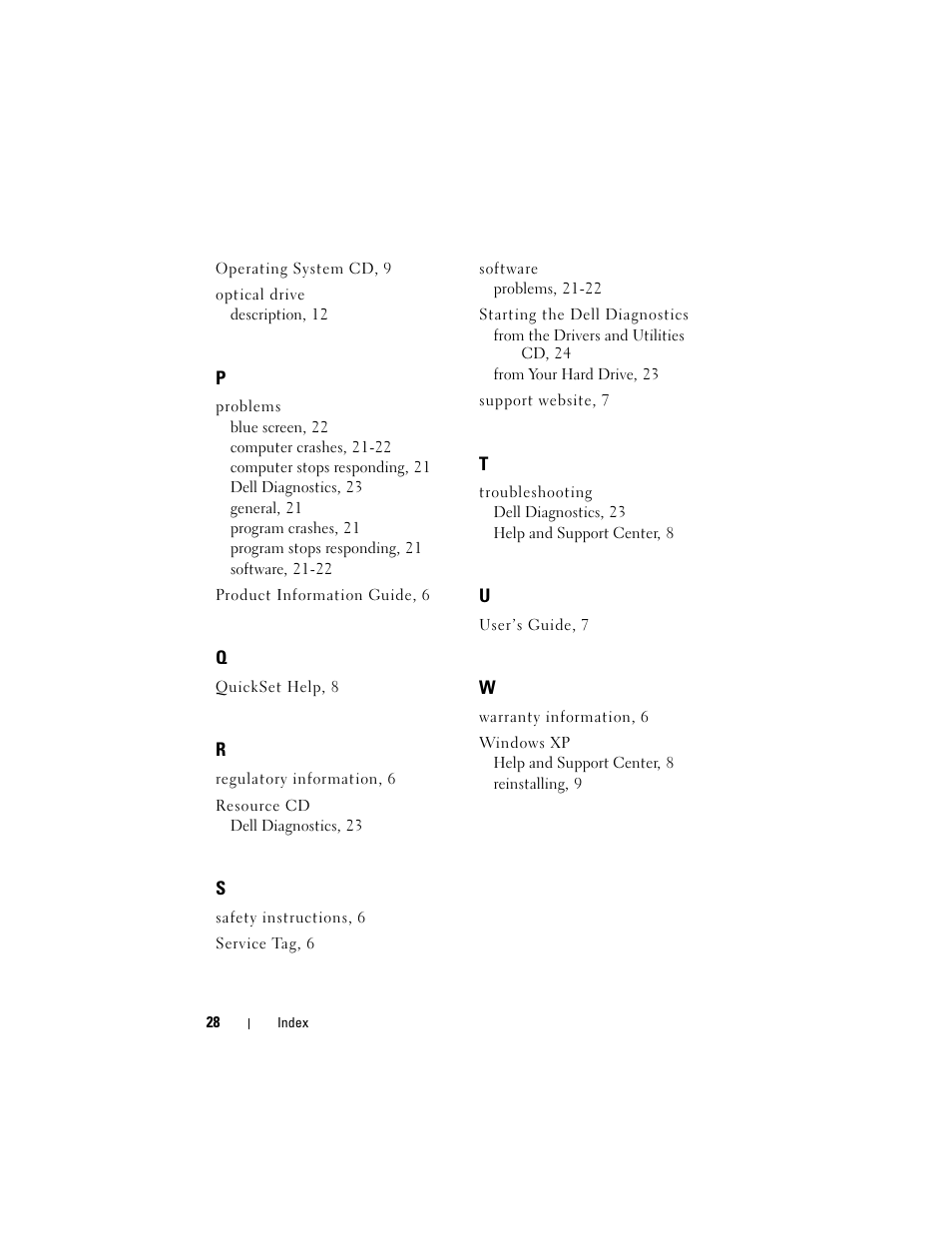 Dell Precision M6300 (Late 2007) User Manual | Page 28 / 266