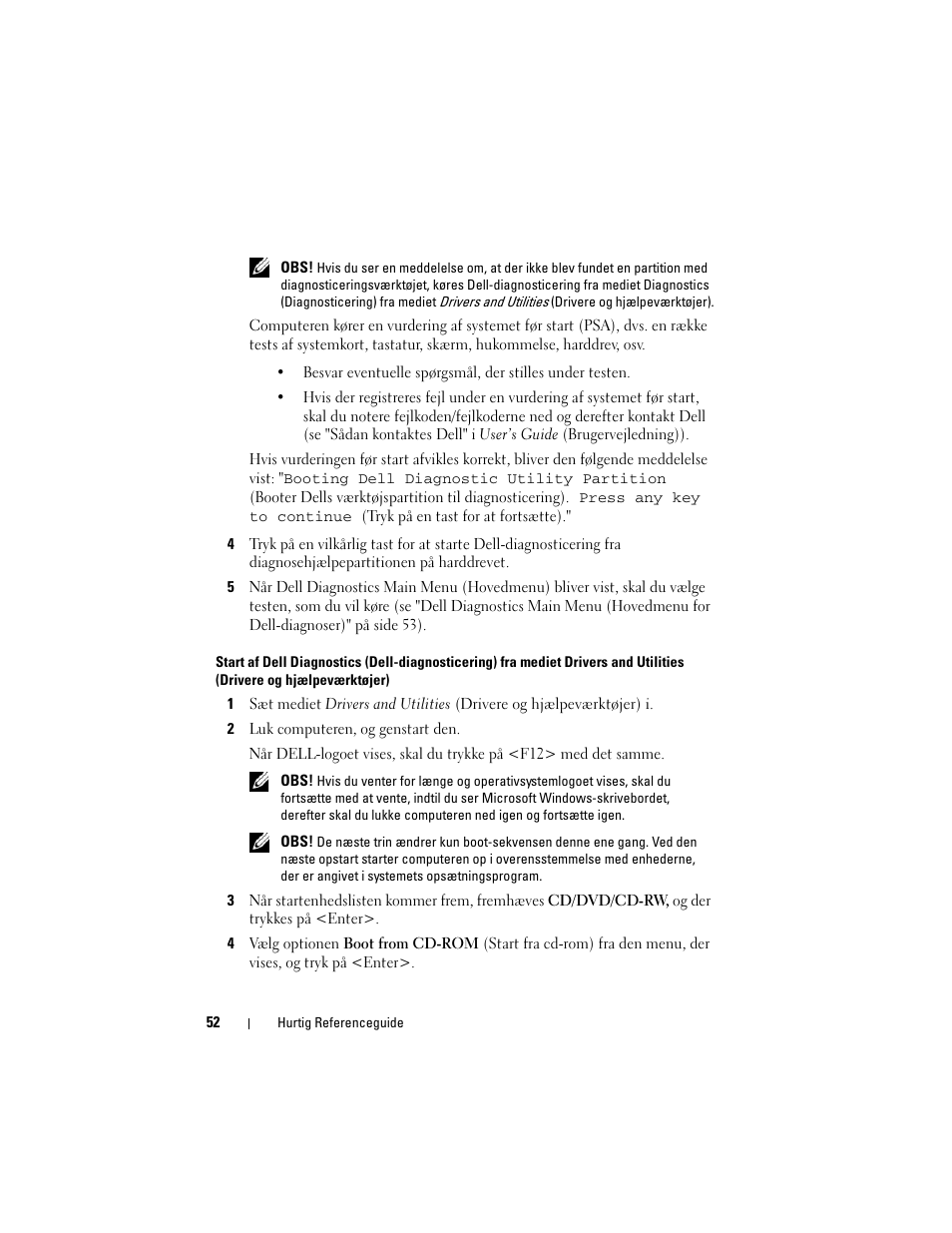 Dell Precision M6300 (Late 2007) User Manual | Page 52 / 266