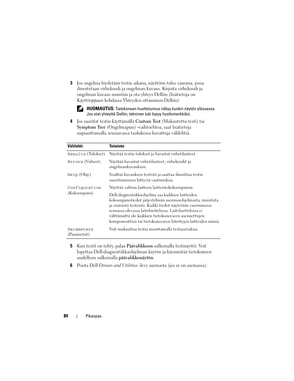 Dell Precision M6300 (Late 2007) User Manual | Page 84 / 266