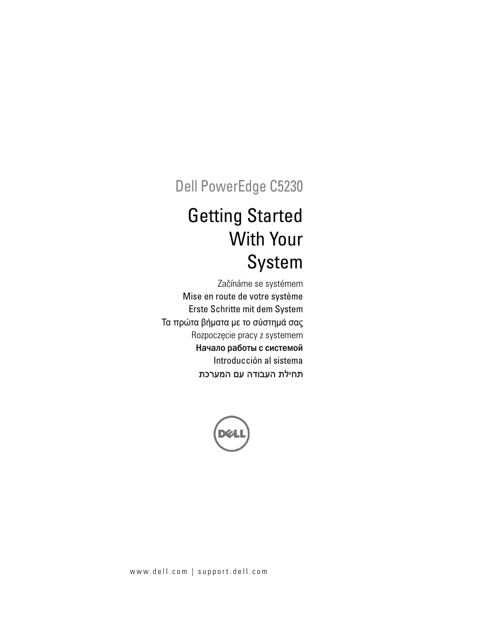 Dell PowerEdge C5230 User Manual | 156 pages