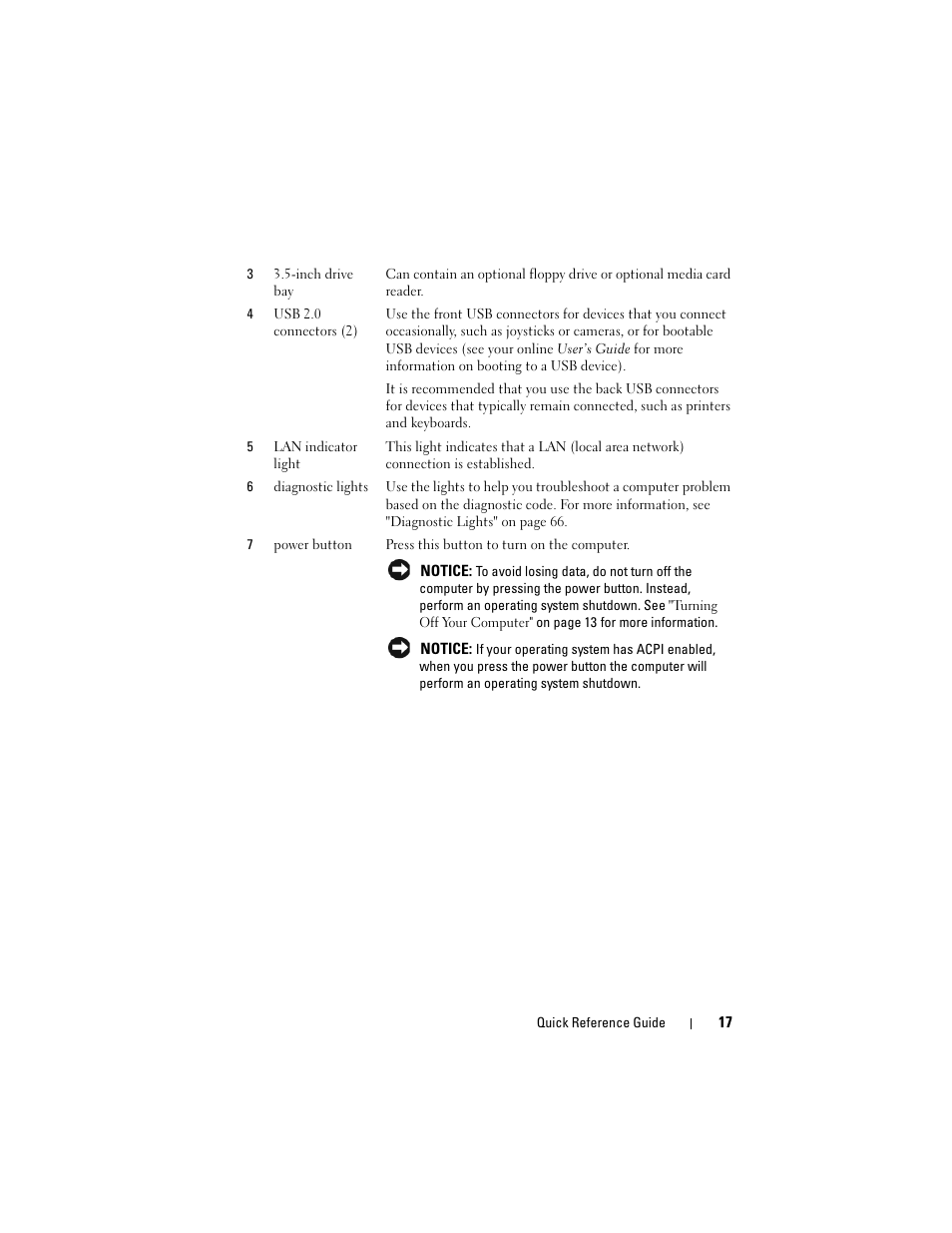 Dell OptiPlex 755 User Manual | Page 17 / 622