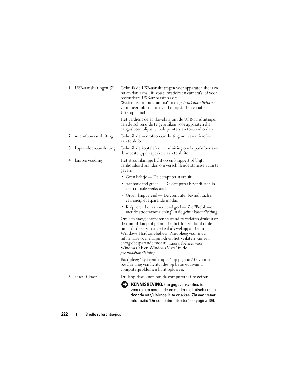 Dell OptiPlex 755 User Manual | Page 222 / 622