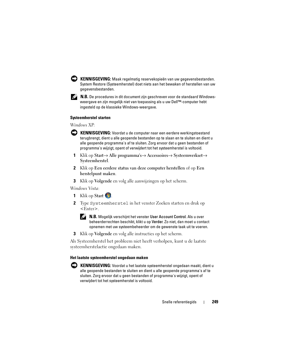 Dell OptiPlex 755 User Manual | Page 249 / 622