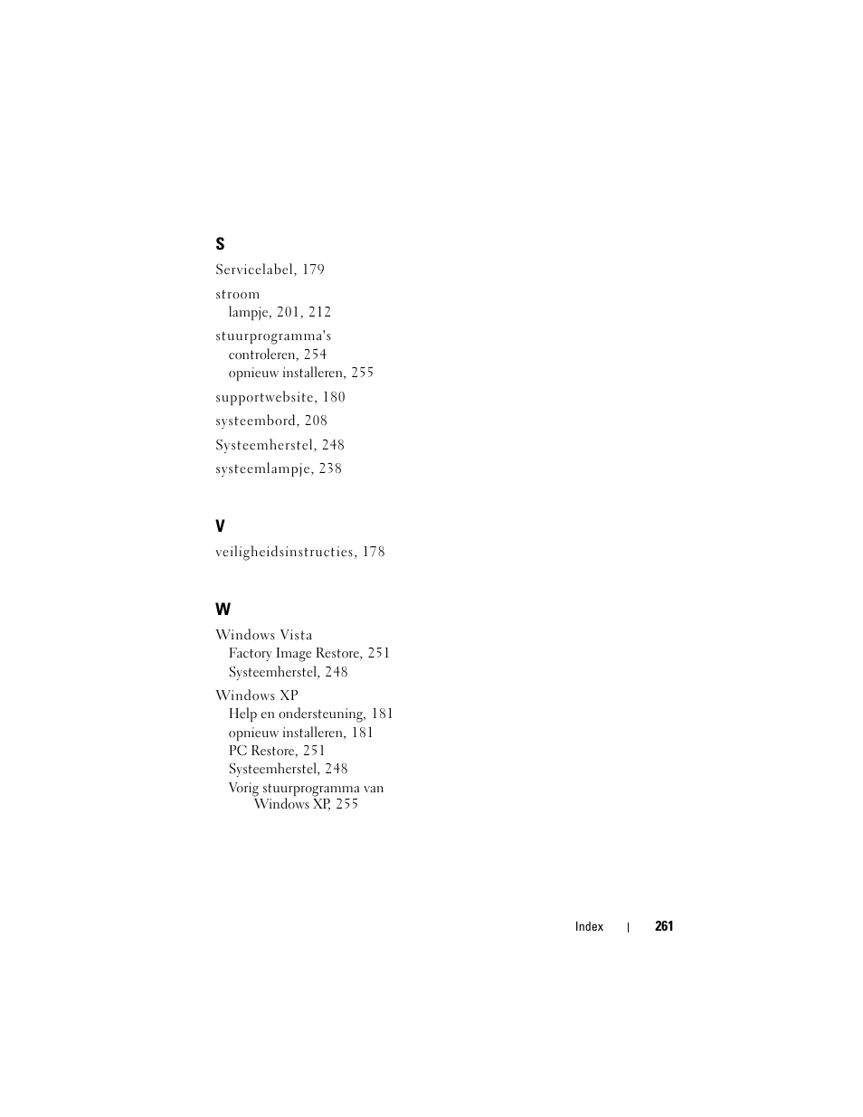 Dell OptiPlex 755 User Manual | Page 261 / 622