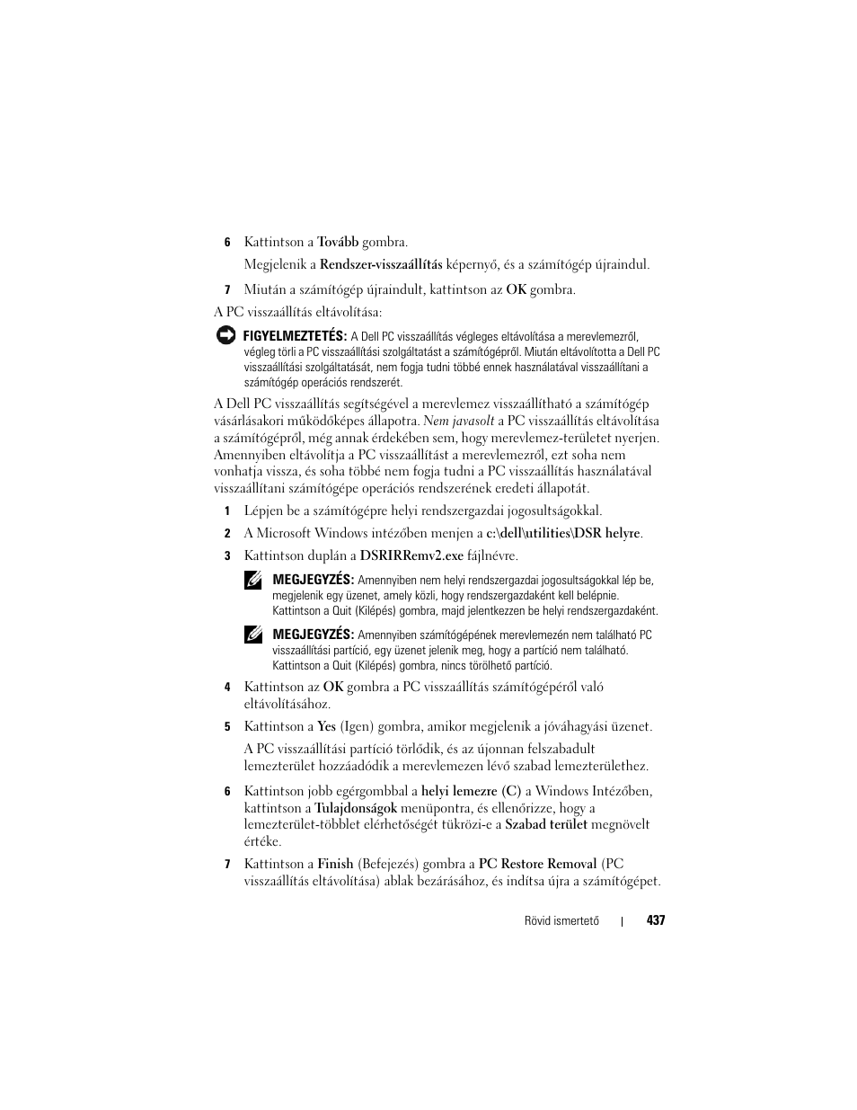 Dell OptiPlex 755 User Manual | Page 437 / 622