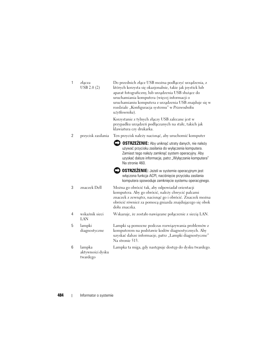 Dell OptiPlex 755 User Manual | Page 484 / 622