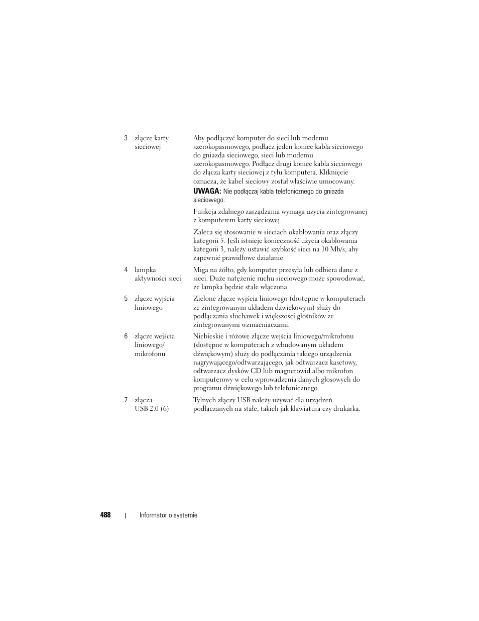Dell OptiPlex 755 User Manual | Page 488 / 622
