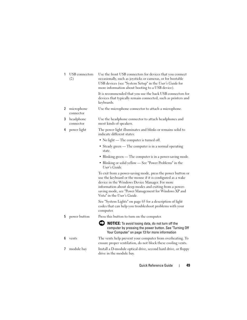 Dell OptiPlex 755 User Manual | Page 49 / 622