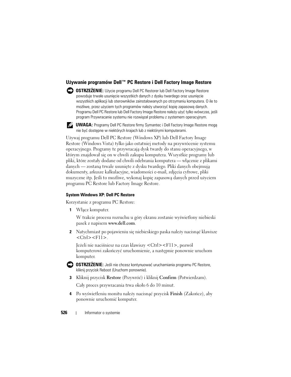 Dell OptiPlex 755 User Manual | Page 526 / 622