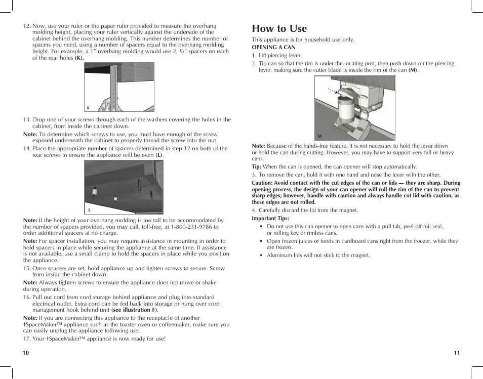 How to use | Black & Decker CO100 User Manual | Page 6 / 17