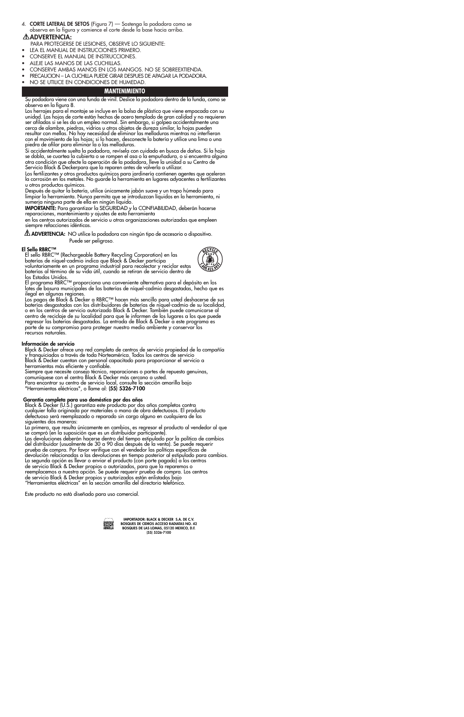 Black & Decker 616081-00 User Manual | Page 5 / 5