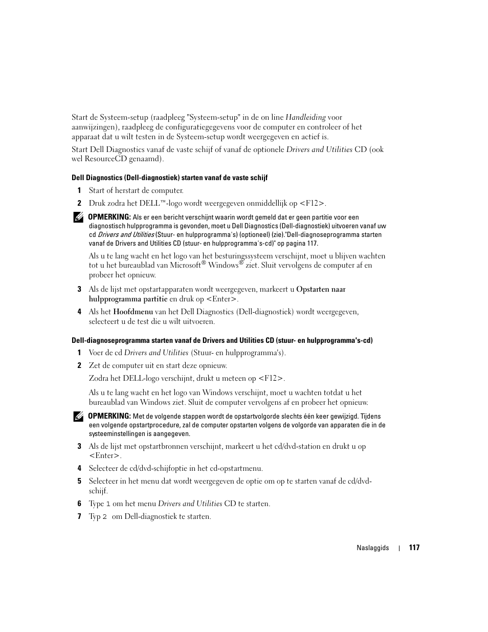 Dell OptiPlex GX520 User Manual | Page 117 / 310