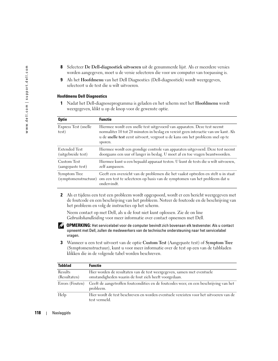 Dell OptiPlex GX520 User Manual | Page 118 / 310