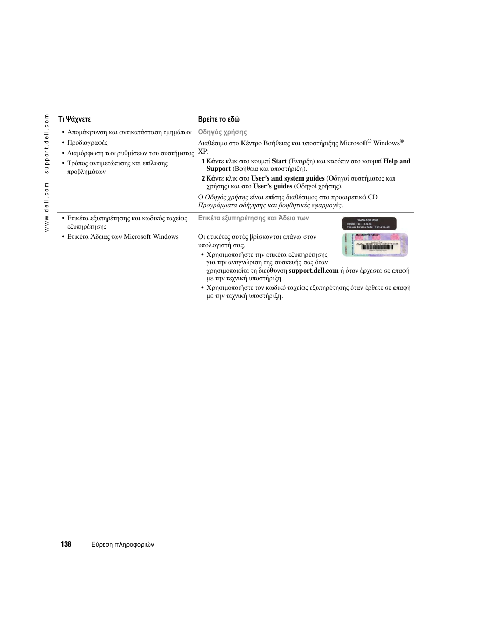 Dell OptiPlex GX520 User Manual | Page 138 / 310