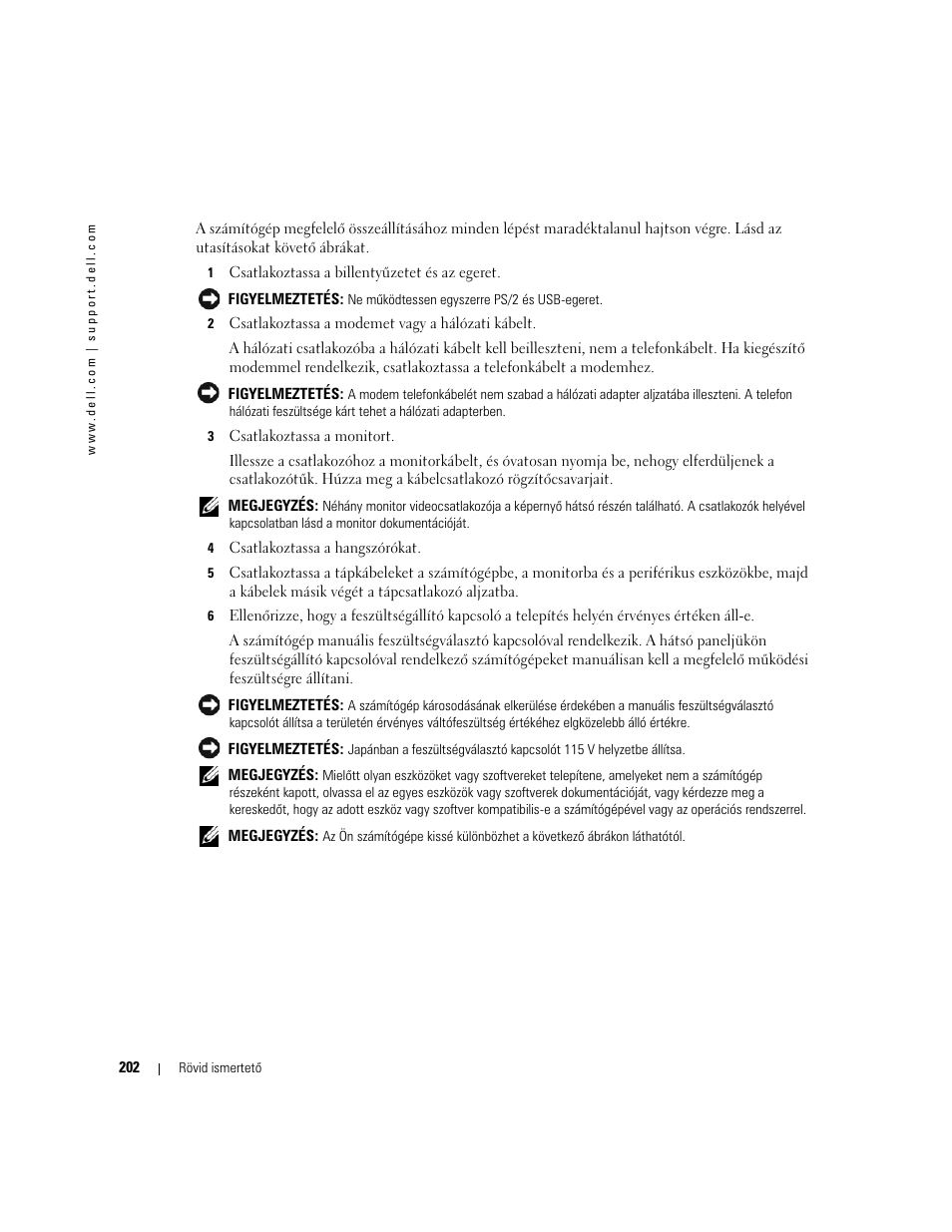 Dell OptiPlex GX520 User Manual | Page 202 / 310