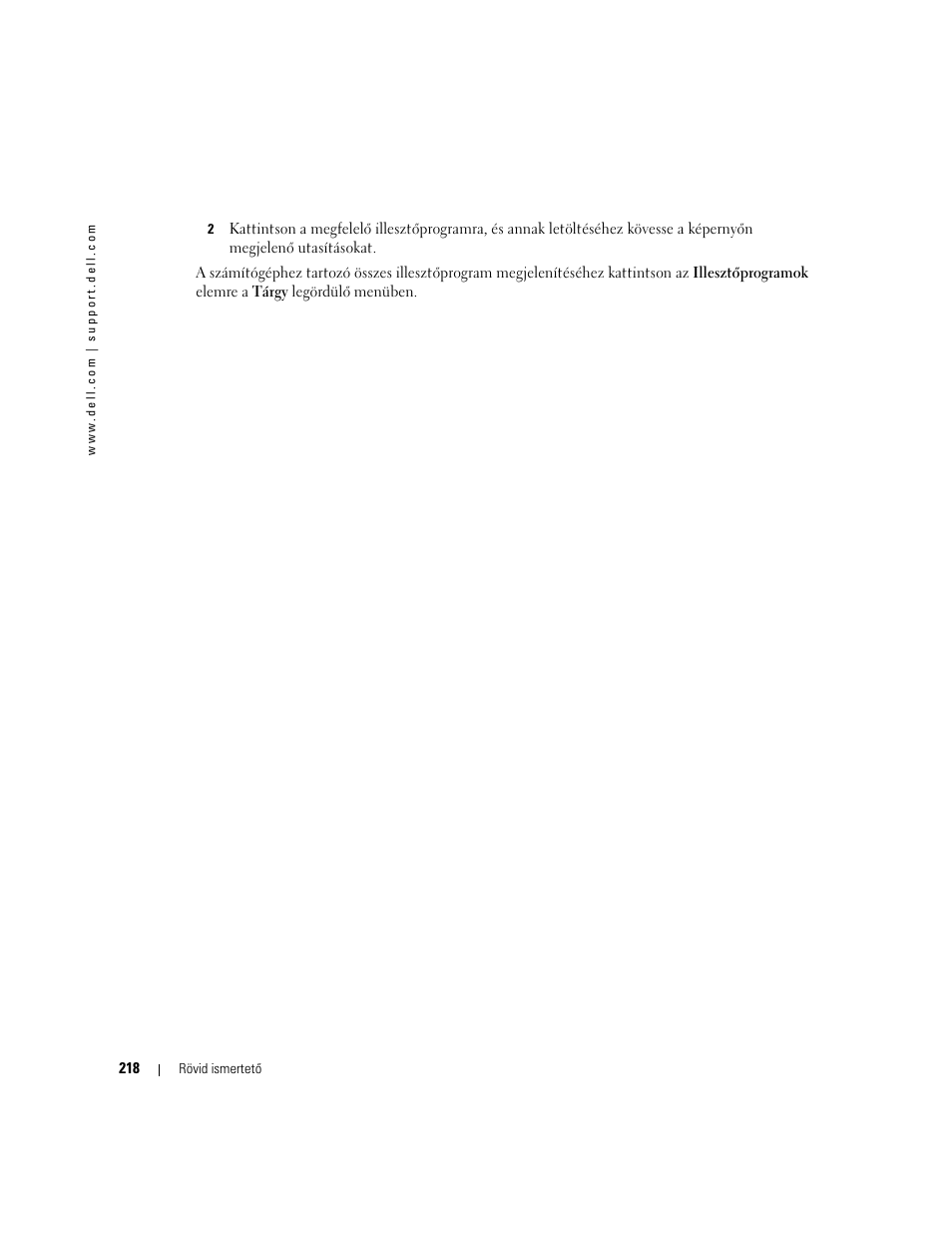 Dell OptiPlex GX520 User Manual | Page 218 / 310