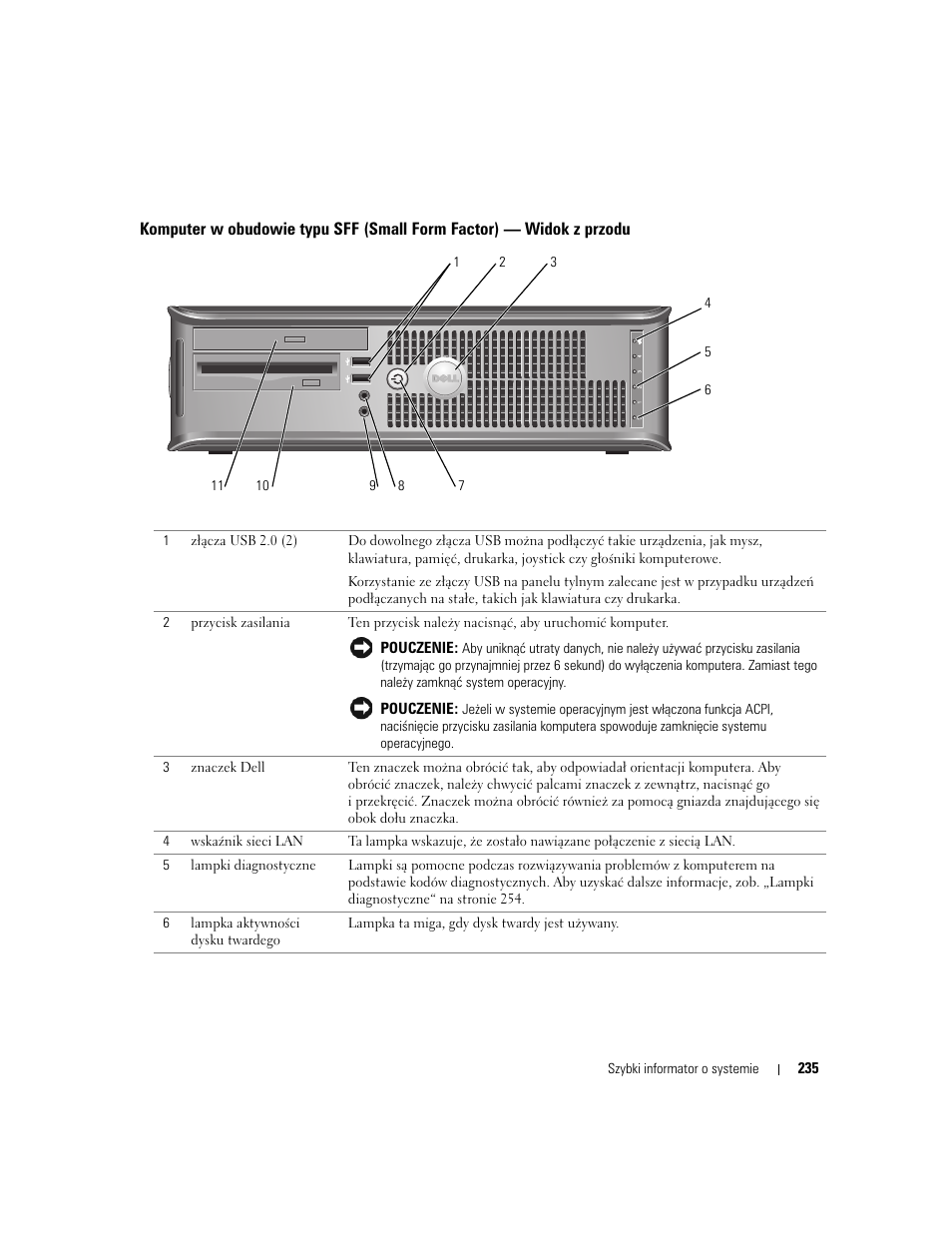 Dell OptiPlex GX520 User Manual | Page 235 / 310