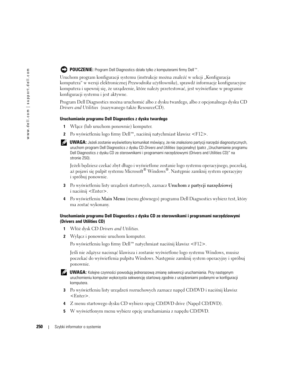 Dell OptiPlex GX520 User Manual | Page 250 / 310