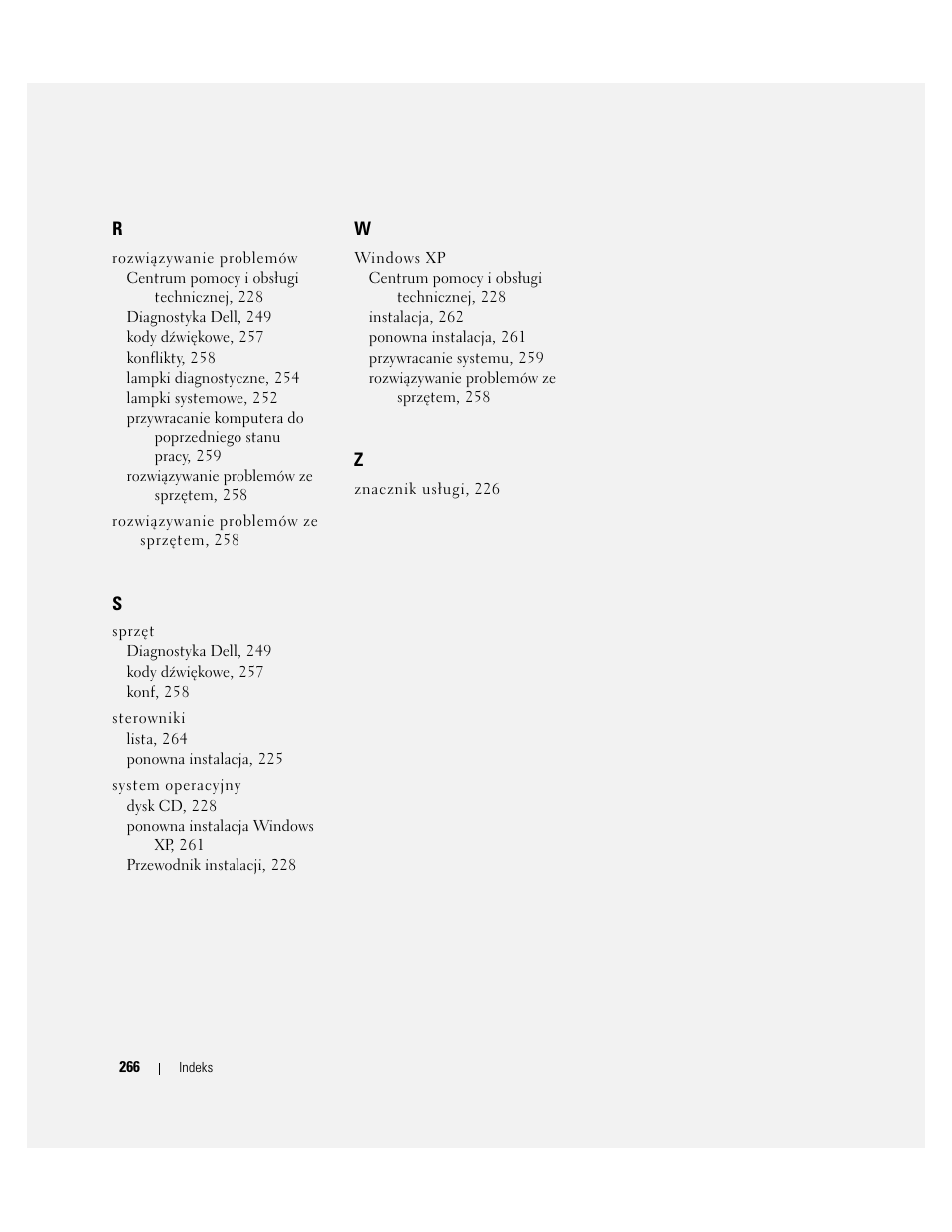 Dell OptiPlex GX520 User Manual | Page 266 / 310