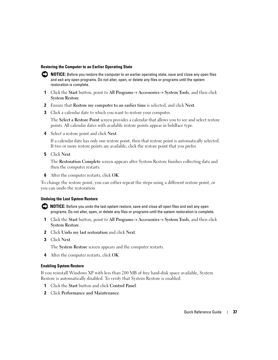 Dell OptiPlex GX520 User Manual | Page 37 / 310