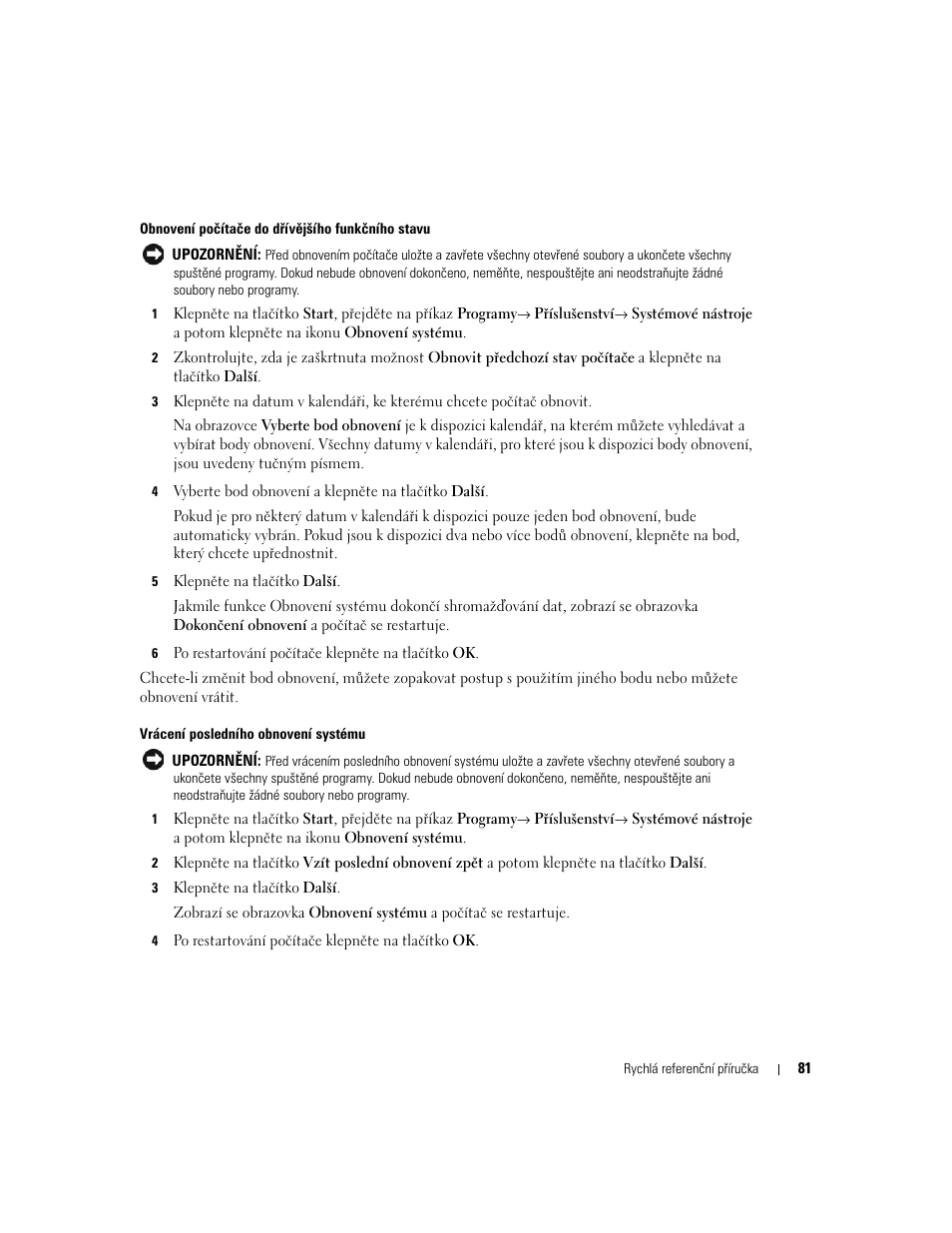 Dell OptiPlex GX520 User Manual | Page 81 / 310