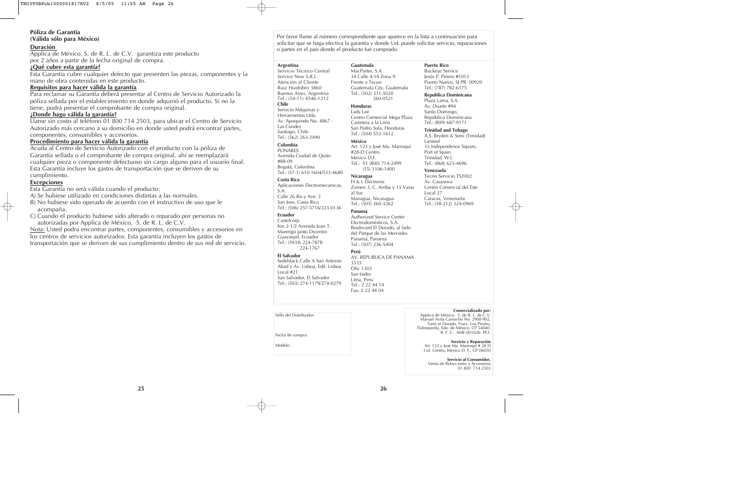 Black & Decker TRO390 User Manual | Page 14 / 15