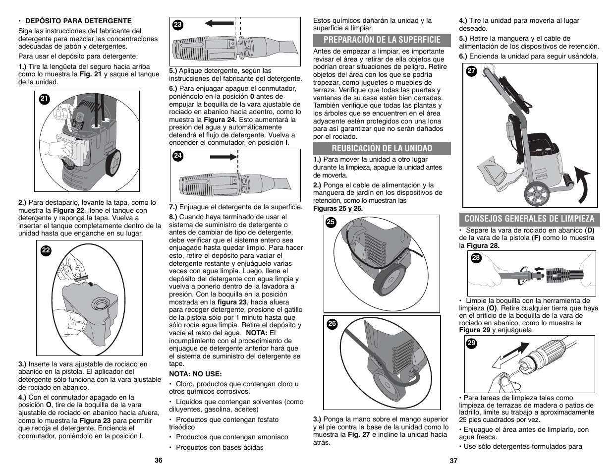 Black & Decker PW1750 User Manual | Page 19 / 27