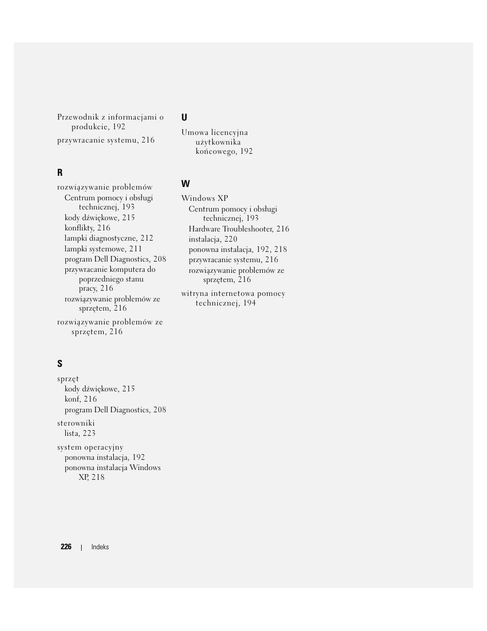 Dell OptiPlex 745c (Early 2007) User Manual | Page 226 / 262