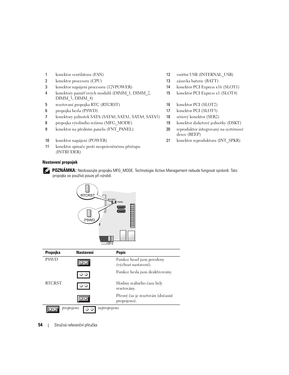 Dell OptiPlex 745c (Early 2007) User Manual | Page 54 / 262