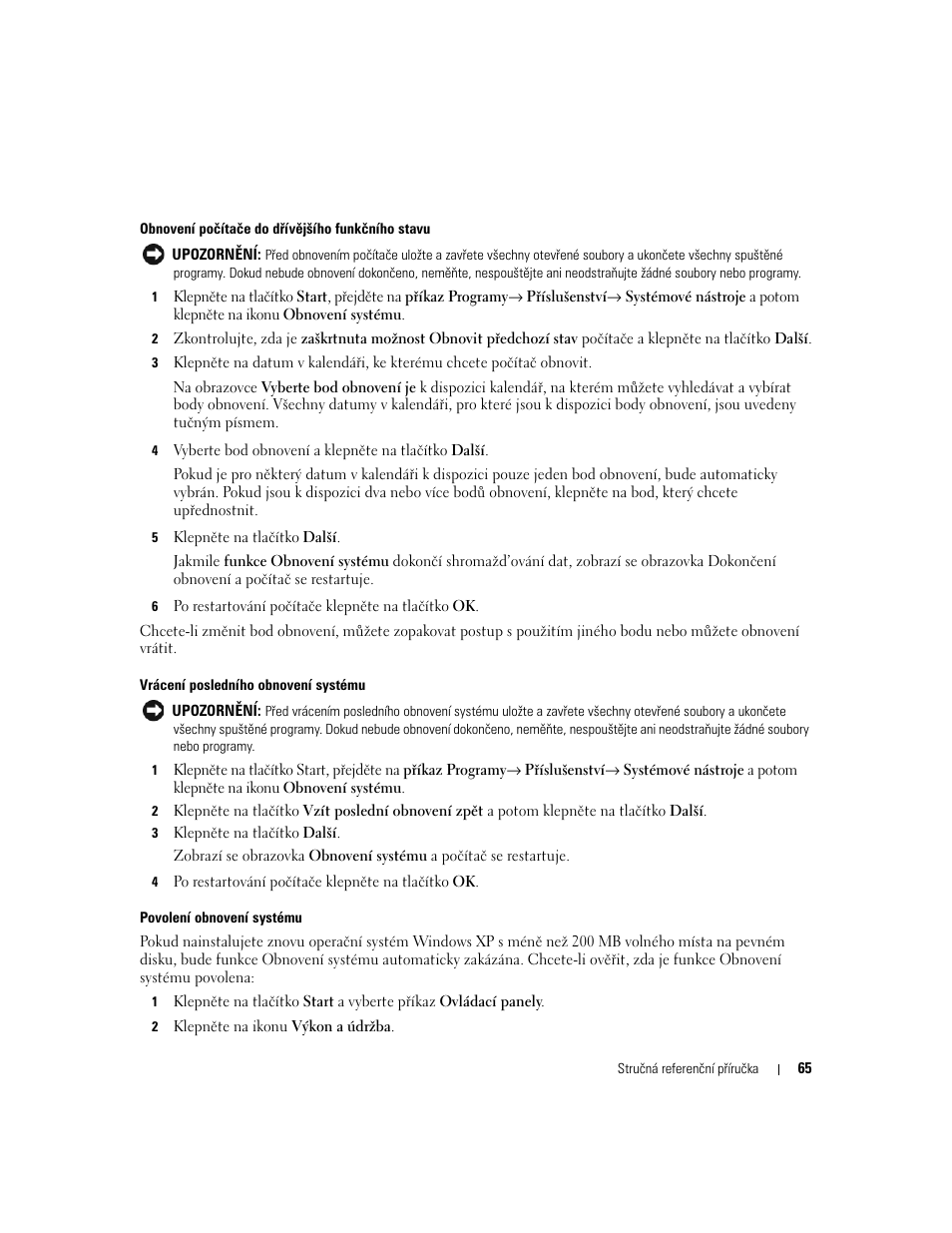 Dell OptiPlex 745c (Early 2007) User Manual | Page 65 / 262